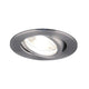 s.luce Reflektor wpuszczany GU10 True obrotowy 230V matowe aluminium