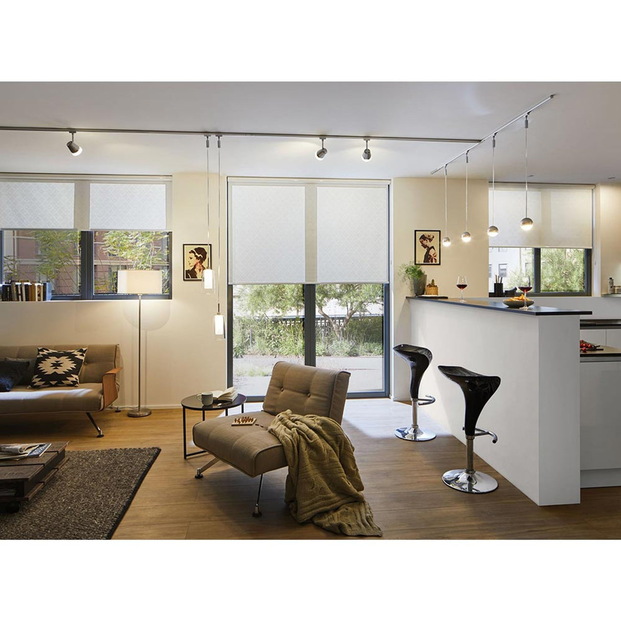 GU10 LED 7W Reflektor Dimmbar Chrom-Matt