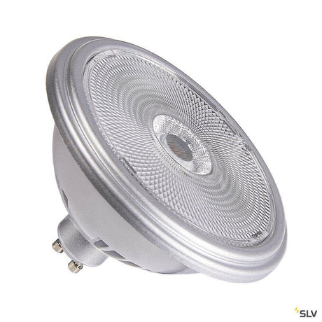 GU10 LED Silber 12,5W QPAR111  dimmbares silbernes LED Leuchtmittel mit GU10 Sockel von SLV