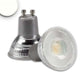 GU10 LED Strahler 5W 45° prismatisch neutralweiß dimmbar - Dimmable LED spotlight with excellent dimming behavior.