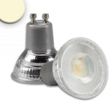 GU10 LED 45° prismático Blanco cálido 3000K 430lm 5W Regulable