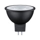 GU5,3 6,5W LED Reflektor 4000K Dimmbar Schwarz-Matt