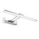 Galeria Bilderleuchte LED Beam Fifty 7W Chrom mit schwenkbarer LED-Leuchte für Kunstwerke.