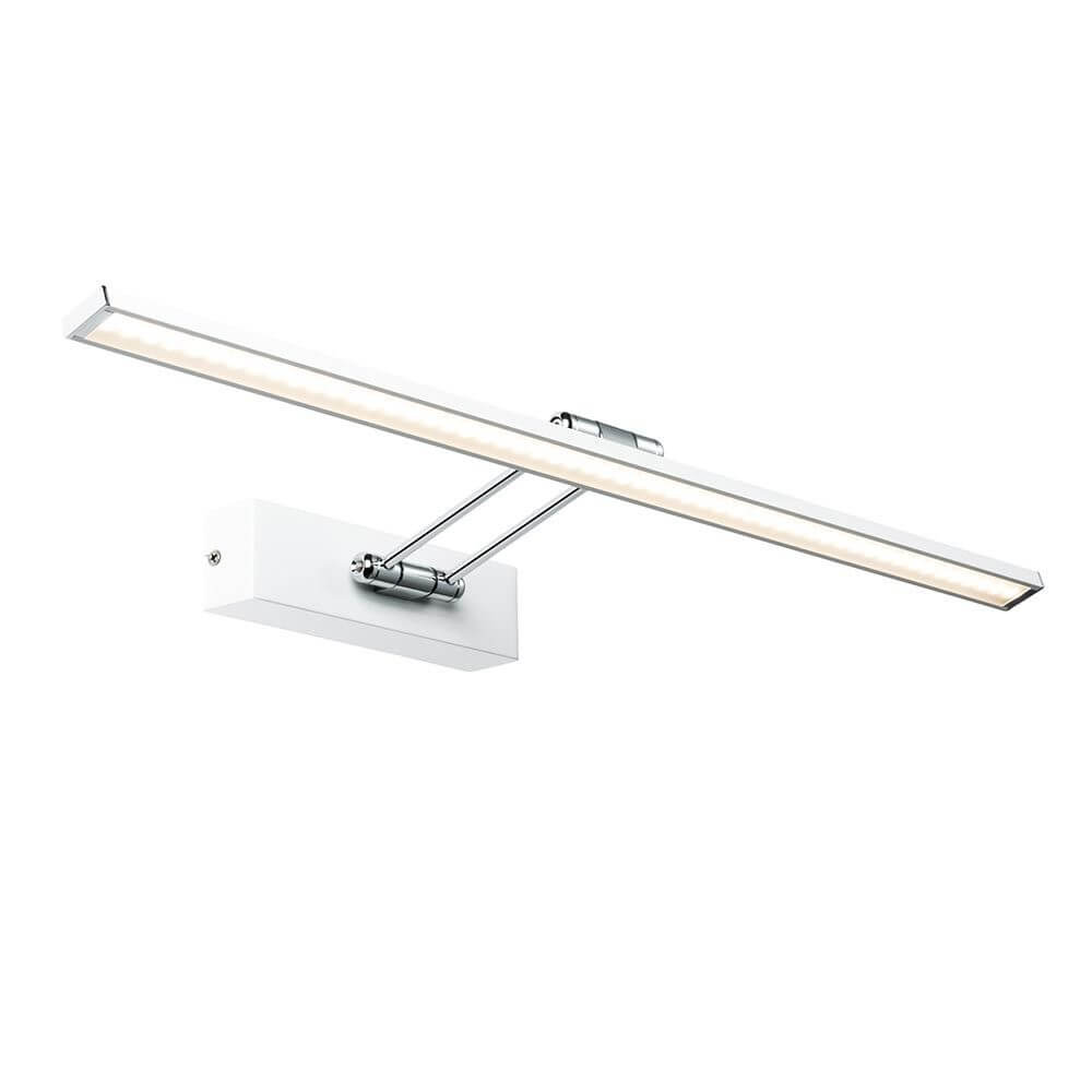 Galeria Bilderleuchte LED Beam Sixty 11W Weiß mit verstellbaren Gelenken und warmweißem Licht.