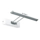 Galeria Bilderleuchte LED Beam Thirty 5W Weiß mit verstellbarem Gelenk für optimale Ausleuchtung von Kunstwerken.
