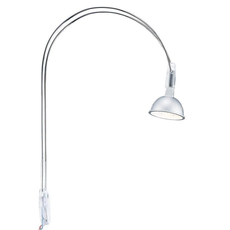 Galeria Spiegelleuchte LED II Chrom 2x4W GU5,3 mit verstellbarem Spotkopf für optimale Beleuchtung.