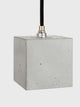 Gantlights B6 Hängelampe Beton, minimalistische Pendelleuchte aus handgefertigtem Beton, stilvolles Design.