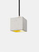 Gantlights B6 Hängelampe Beton, minimalistische Pendelleuchte aus handgefertigtem Beton, ideal für modernes Wohndesign.