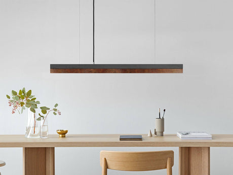 Lampada a sospensione Gantlights C2 LED dimmerabile in cemento 