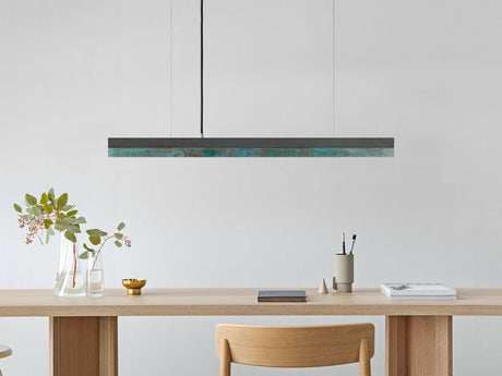 Lampada a sospensione Gantlights C2 LED dimmerabile in cemento 