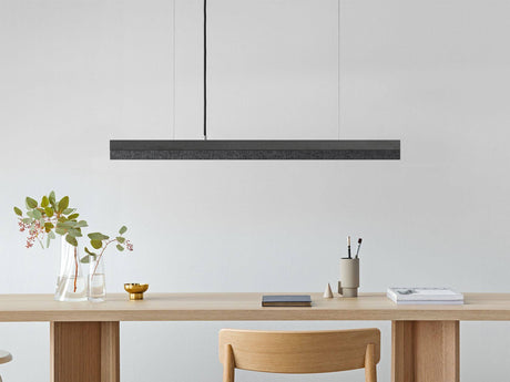 Lampada a sospensione Gantlights C2 LED dimmerabile in cemento 