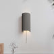 Gantlights S3 Wandlampe kanneliert Up & Down an Wand, modernes Design mit aufgehelltem Bereich