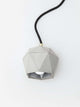Gantlights T2-Up Tischlampe Beton mit geometrischer Form und hellem Betonkörper