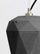 Gantlights T3 Hängelampe aus Beton, handgefertigte Betonleuchte in geometrischem Design.