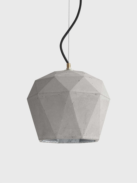 Gantlights T4 Hängeleuchte Beton – moderne Betonleuchte mit einzigartigem trianguliertem Design