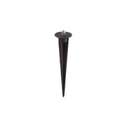 Piquet de terre de jardin noir - piquet de terre robuste pour l’aménagement et la décoration du jardin.