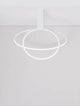 Garve LED Deckenleuchte 2-flammig Ø 60cm 3000K in modernem Design und sanfter Beleuchtung.
