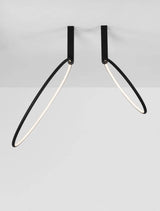 Garve LED Deckenleuchte 2-flammig Ø 60cm 3000K