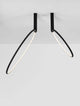 Garve LED Deckenleuchte 2-flammig Ø 60cm 3000K im modernen Design mit eleganten Linien.