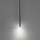 Giono LED Pendellampe 51cm Schwarz
