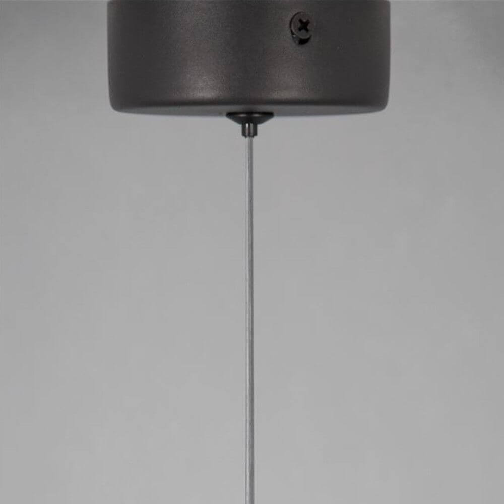 Giono LED Pendellampe 51cm Schwarz