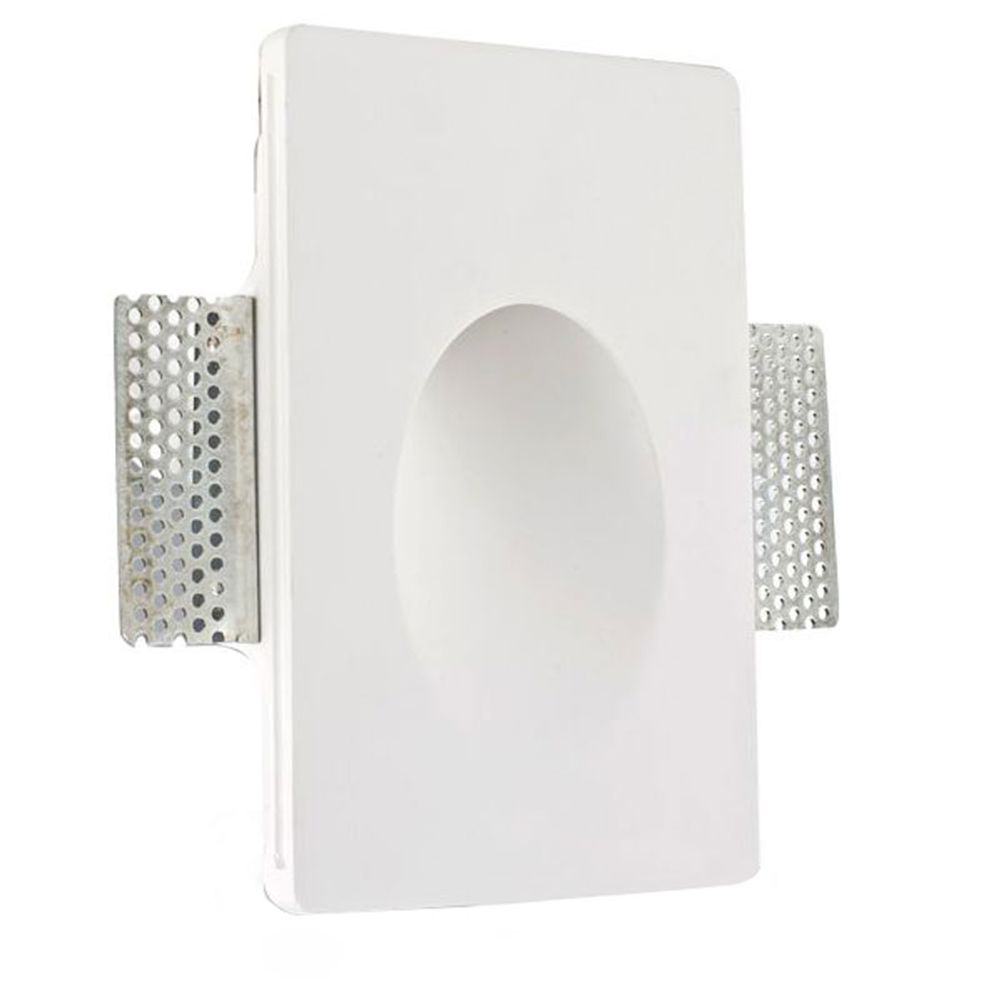 GIPS incorporation spotlight rectangular 18 x 12cm strokable