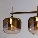 Gobelet de lampe à suspension glamour quattro or
