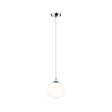 Globe Pendelleuchte IP44 max 20W E27 Satin Chrom