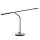 Elegante Design LED Tischlampe Flow 5W in Schwarz, modulare und anpassbare Ausrichtung.