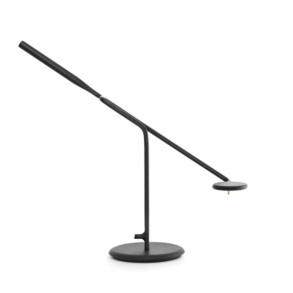 Fluxo de lâmpada de mesa LED de design 5W, 2800-3200K preto