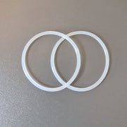 s.luce Rubberringen 2-pack voor Crutch Cover - transparante rubberringen voor de s.luce hanglamp.