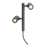 Gunnsy LED Light Head double tache anthracite 8W 3000K