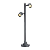 Gunnsy LED Light Head double tache anthracite 8W 3000K