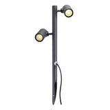 Gunnsy LED Leuchtenkopf Double Spot Anthrazit 8W 3000K