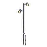 Gunnsy LED Light Head double tache anthracite 8W 3000K
