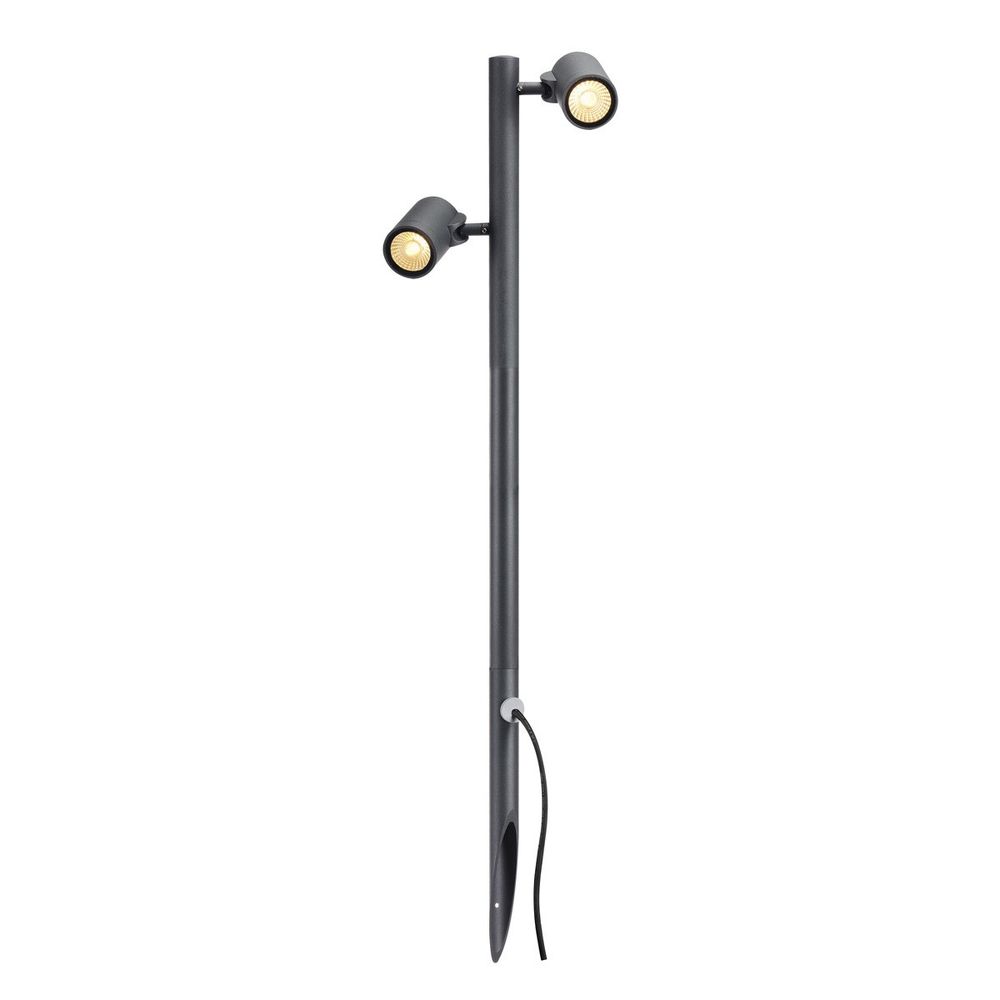 Gunnsy LED Leuchtenkopf Double Spot Anthrazit 8W 3000K