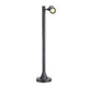Gunnsy LED Leuchtenkopf Single Spot Anthrazit 8W 3000K, puristische Standleuchte aus Aluminium mit dimmbarem LED-Strahler.