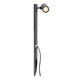 Gunnsy LED Leuchtenkopf Single Spot Anthrazit 8W 3000K, aus Aluminium, dimmbar, für Außenbereich geeignet.