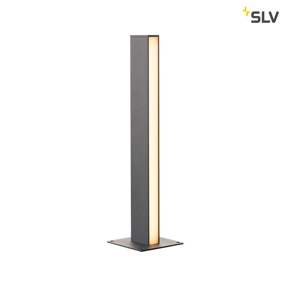 H-Pol Wege- & Standleuchte Einflammig LED 3000K Anthrazit 66cm
