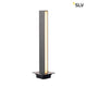 H-Pol Wege- & Standleuchte Einflammig LED 3000K Anthrazit 66cm, moderne Aluminiumleuchte für den Außenbereich.