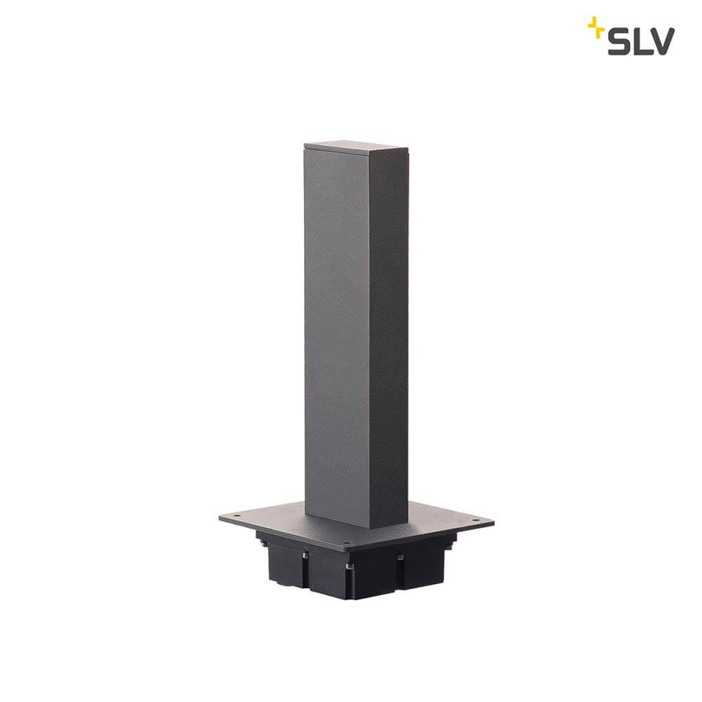H-Pol Wege- & Standleuchte Einflammig LED 3000K Anthrazit 36cm