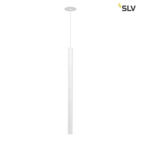 Helia 60 recessed pendant light LED 3000K white with puristic design in white.