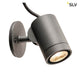 Helia LED Spot Outdoor Strahler 3000K 35° Anthrazit IP55, moderne Außenleuchte in Anthrazit mit dimmbarem LED.