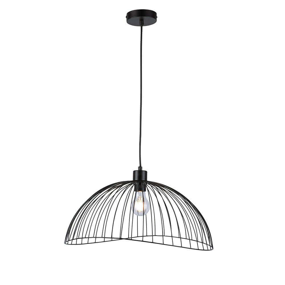 Lampada sospesa Fabio Ø 46 cm nero