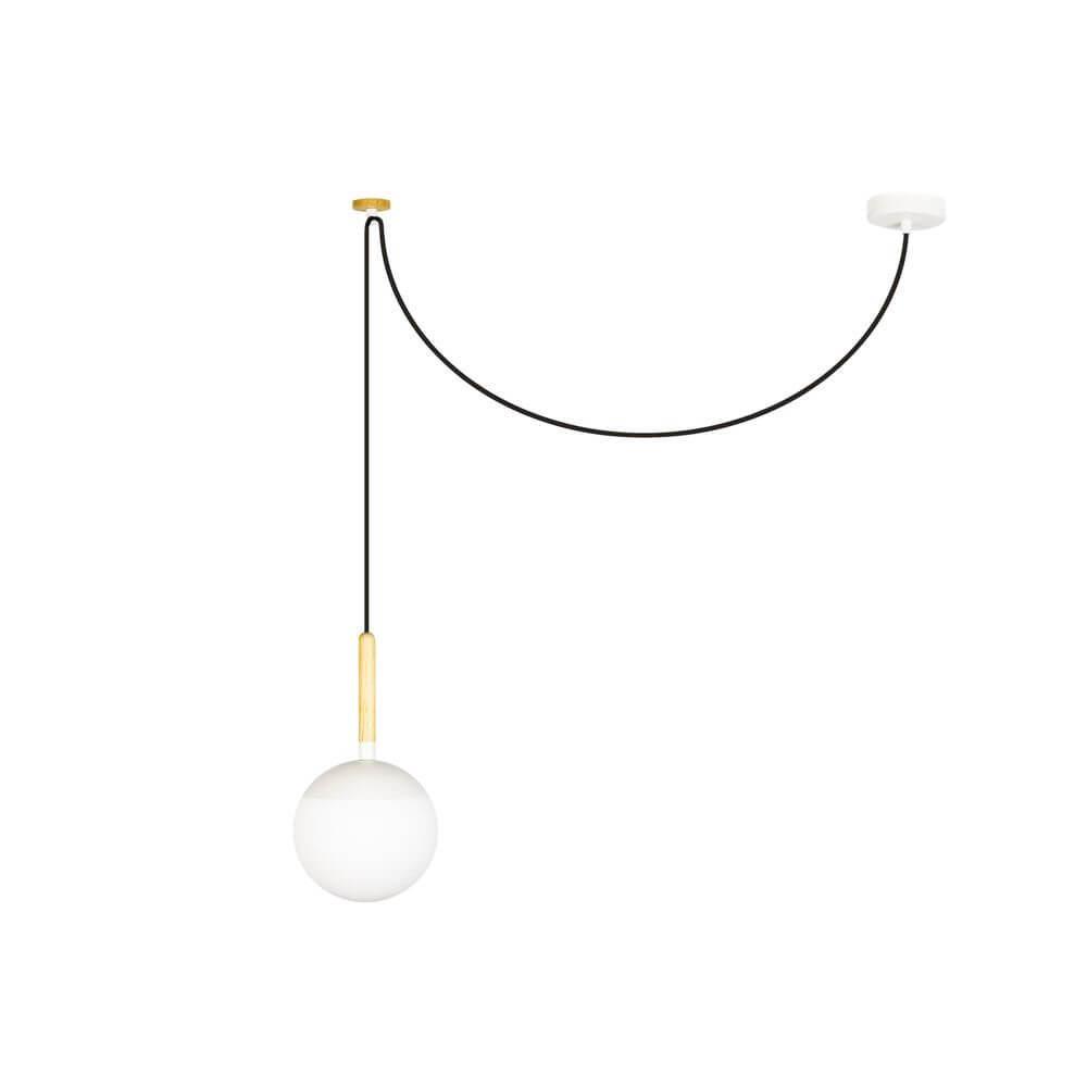 Haken Zubehör für Mine Space Weiß - elegantes, minimalistisches Design mit einer schlichten Lampe.