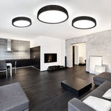KONSO LED -KATTOLAMPU Ø 100cm musta