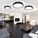 Handro LED Deckenleuchte Ø 100cm Schwarz