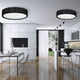 Handro LED Deckenleuchte Ø 100cm Schwarz
