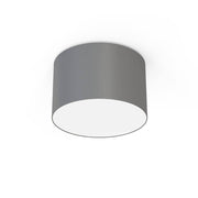 Cameron LED Deckenleuchte Ø 45cm Grau, moderne runde Deckenlampe mit milchiger Platte für blendfreies Licht