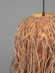 Hay Pendelleuchte E27 Ø 32cm Braun aus Seegras, warmes Licht und natürliche Akzente für modernes Interieur.